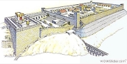 Herod's Temple With Roman Camp