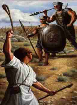 David and Goliath
